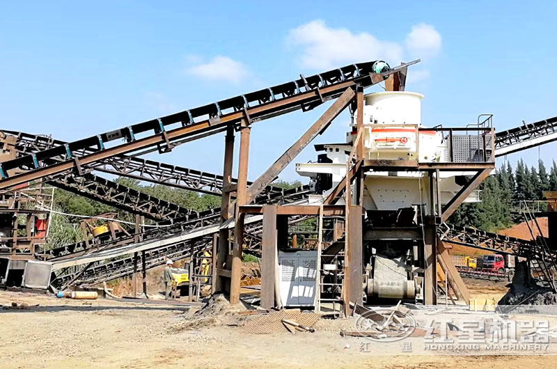 制砂機(jī)成品粒型好，成品多用于建筑工程，道路基建